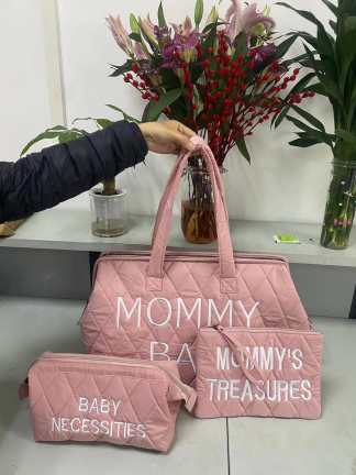 Mamsi Mommy bag Deluxe - set - slika 2