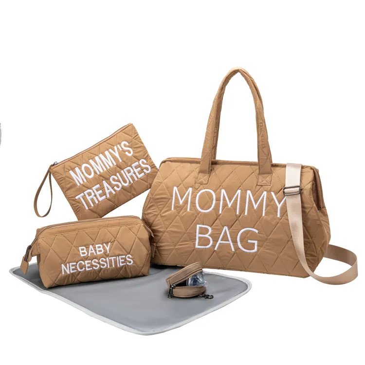 Mamsi Mommy bag Deluxe - set - slika 4