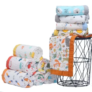 Odejica - 100 % muslin bombaž, 6 slojna